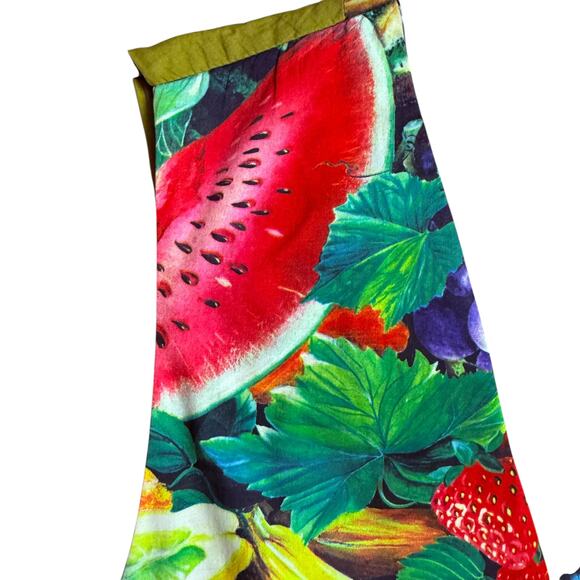 Paul Smith Vintage Fruit Vest Size Large Made in England Front Pockets - Picture 5 of 8